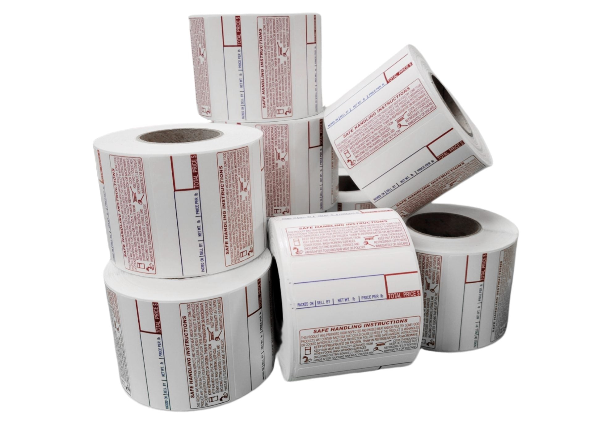 CL-8030, Non-UPC, Safe Handling Instructions, Direct Thermal Label