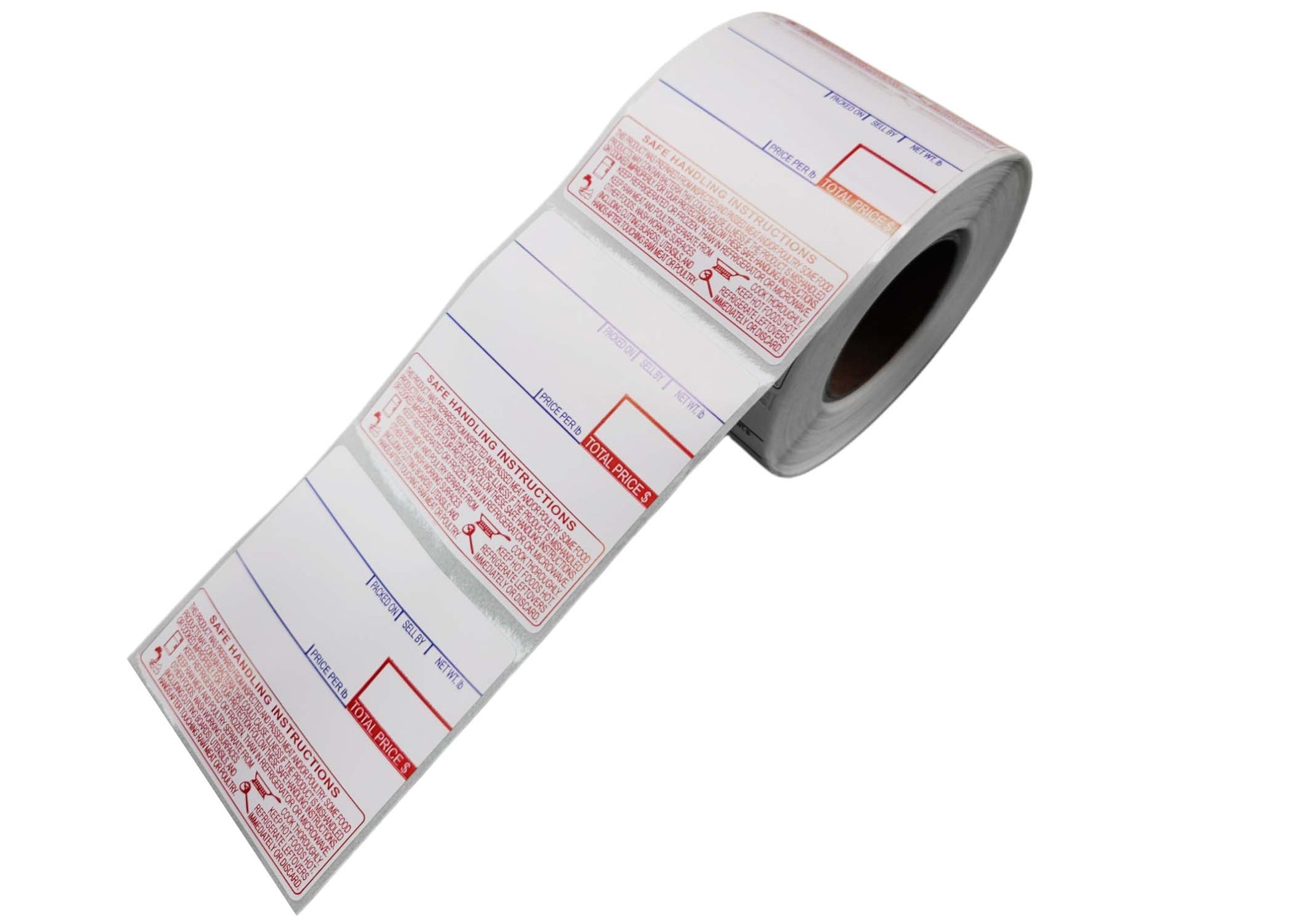 CL-8040, UPC Barcode, Safe Handling Instructions, Direct Thermal Label