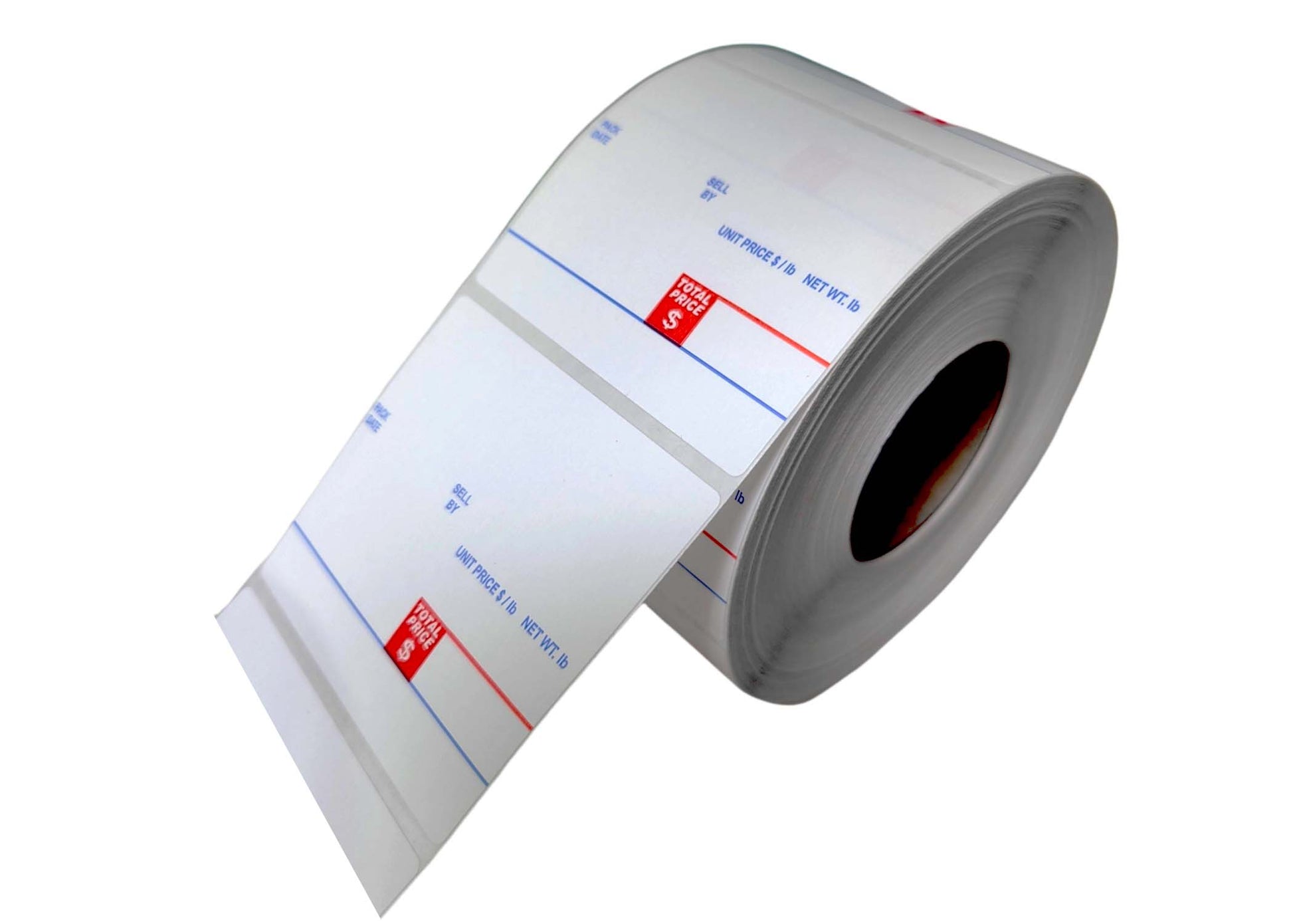 Ingredients UPC Barcode Direct Thermal Label Compatible With Digi Scale