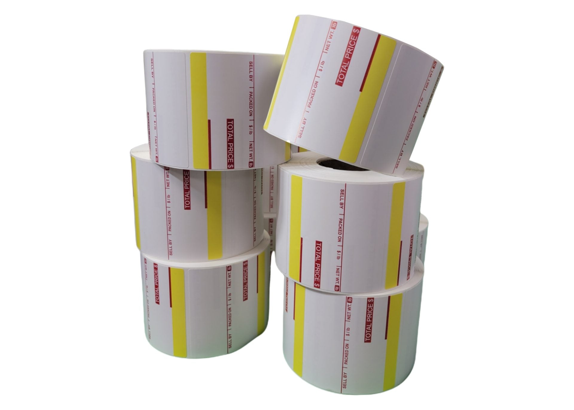 GL-4162, UPC Barcode and Ingredients, Direct Thermal Label