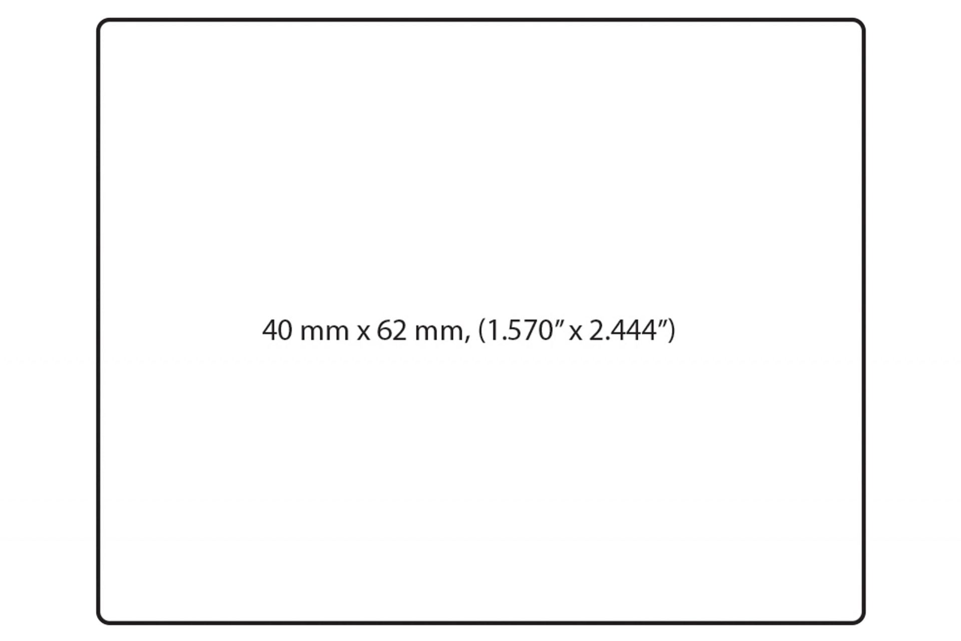 Blank UPC Barcode Thermal Label Compatible With Toledo Label Scale