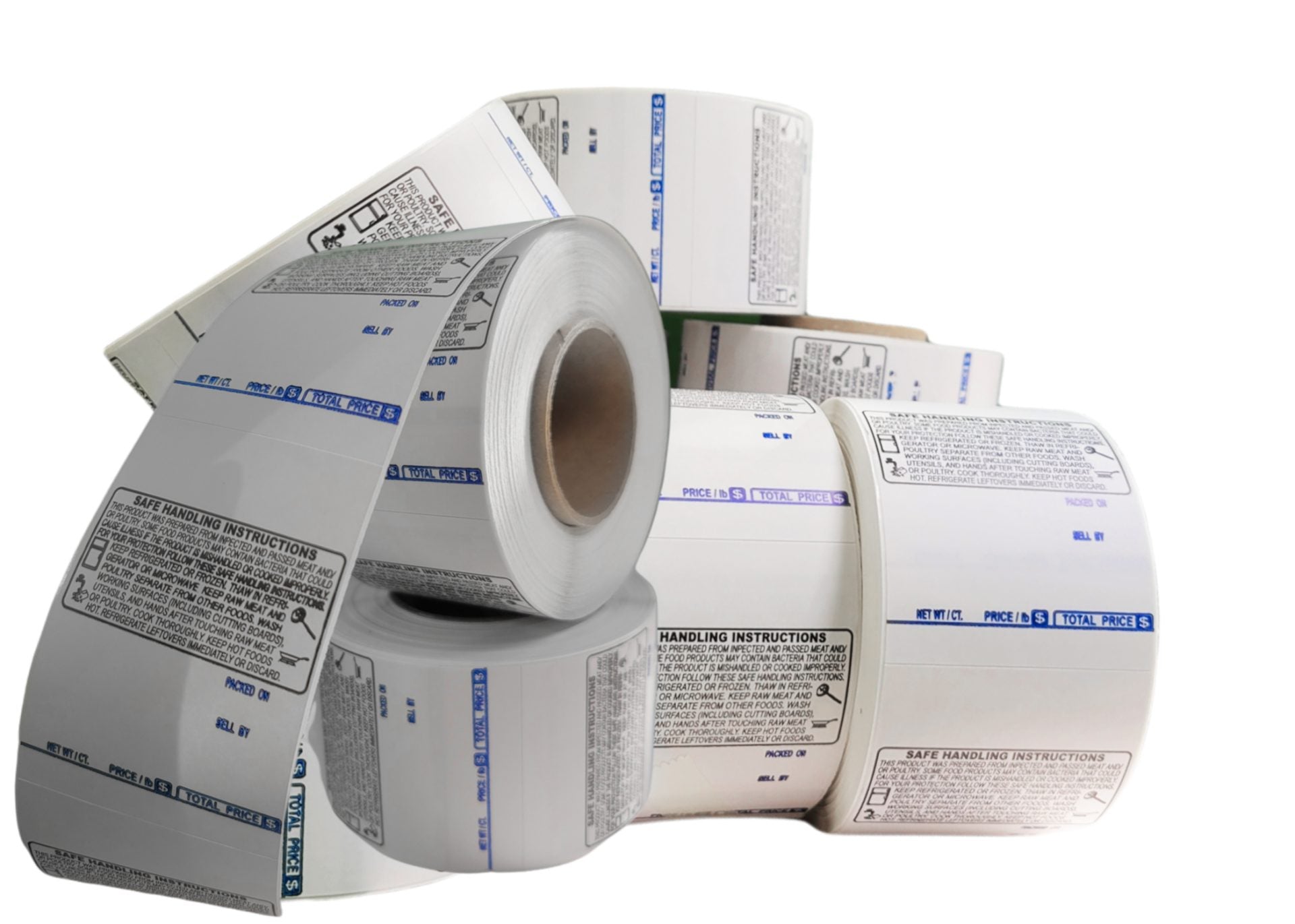 TL-2724, UPC with Safe Handling Instructions, Direct Thermal Label