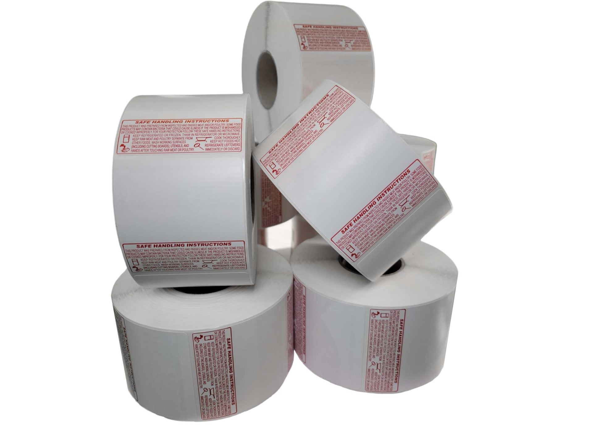 TR-8040, UPC with Safe Handling Instructions, Direct Thermal Label