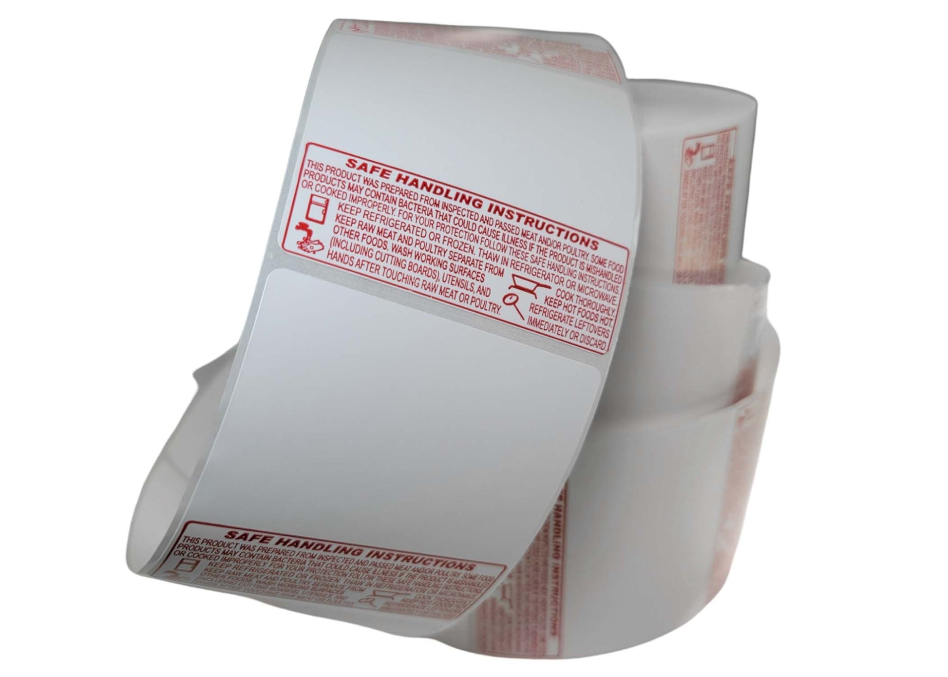 TR-8040, UPC with Safe Handling Instructions, Direct Thermal Label