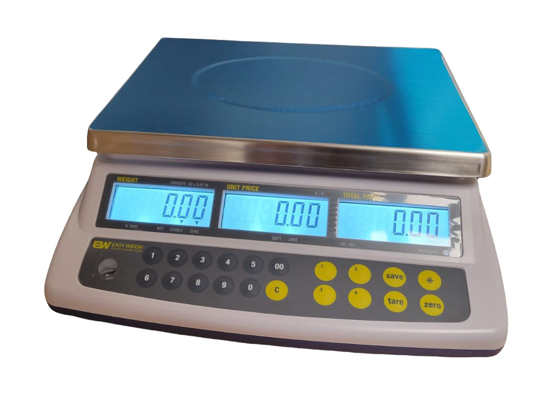 Easy Weigh Standard Price Computing Scale, Ideal for Inside and Outside Market
