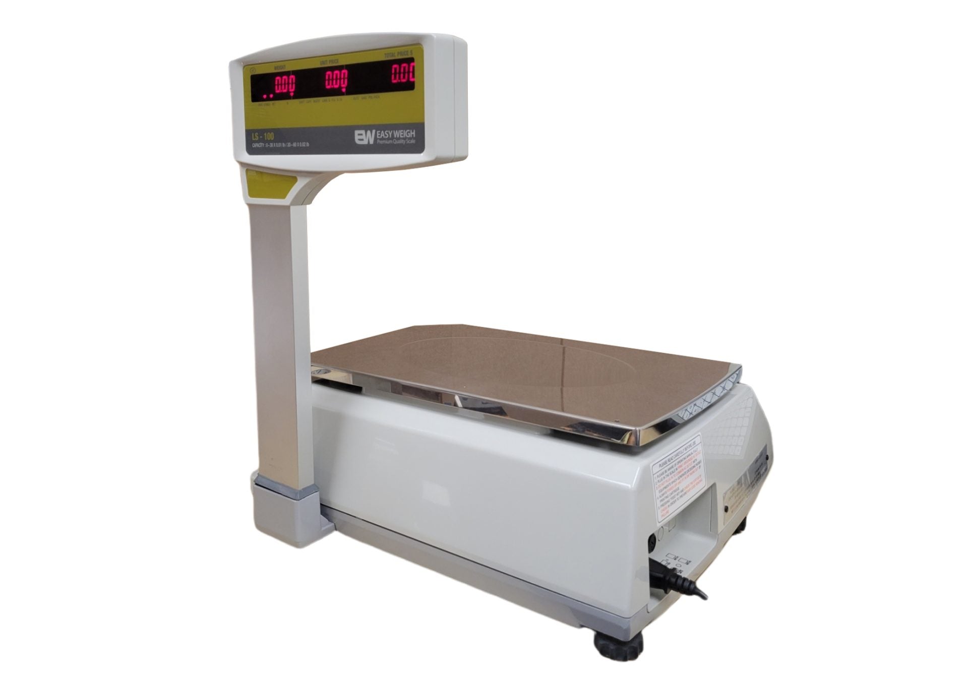 Easy Weigh LS100 Printing Barcode Label Scale