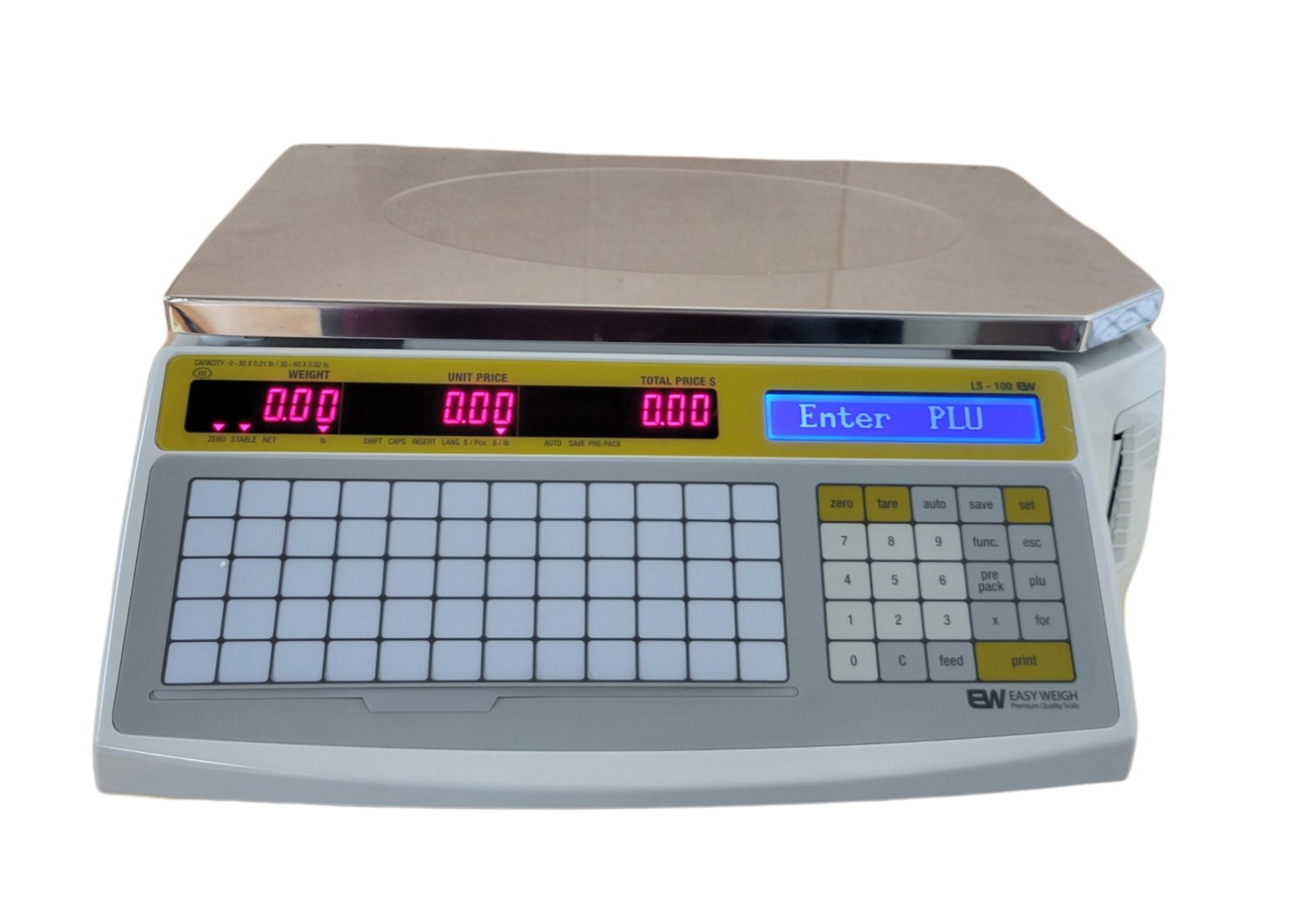 Easy Weigh LS100 Printing Barcode Label Scale