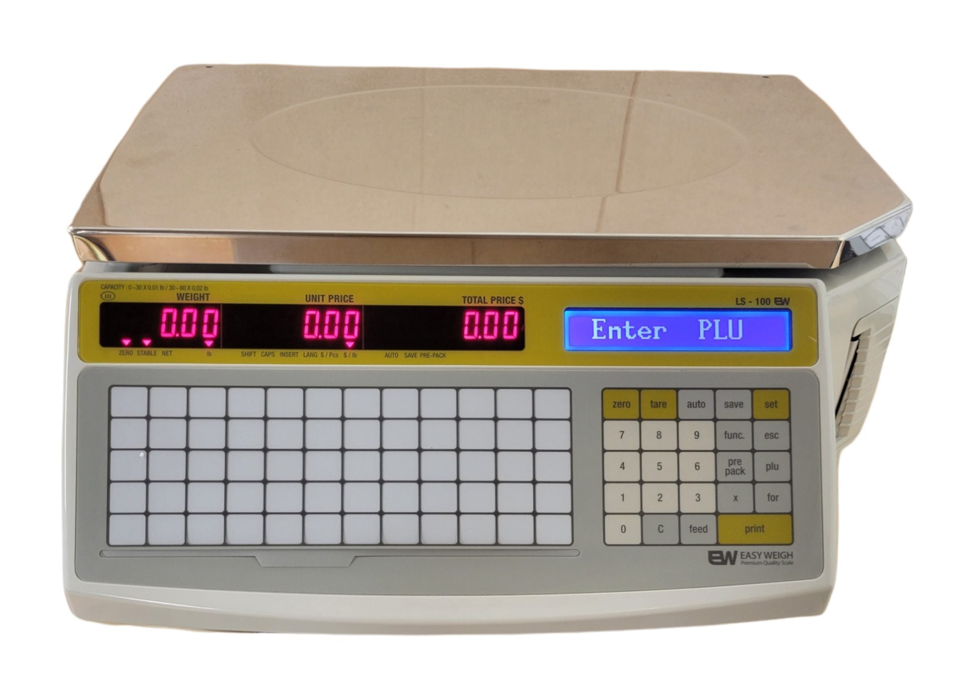 Easy Weigh LS100 Printing Barcode Label Scale