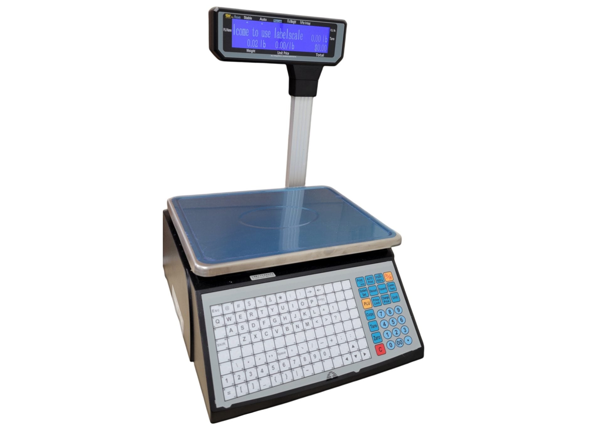 LS2x Networking Printing Barcode Label Scale
