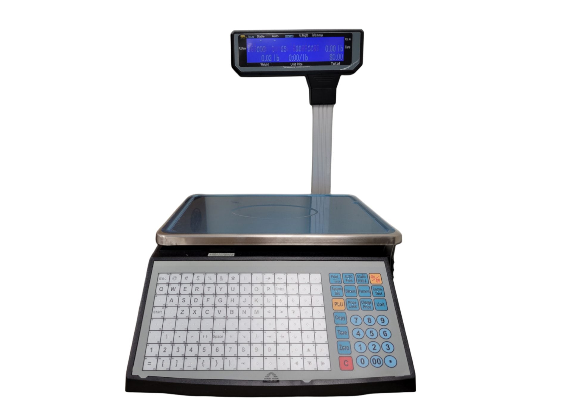 LS2x Networking Printing Barcode Label Scale