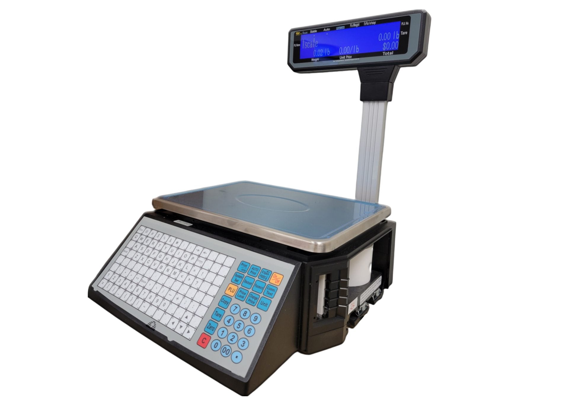 LS2x Networking Printing Barcode Label Scale