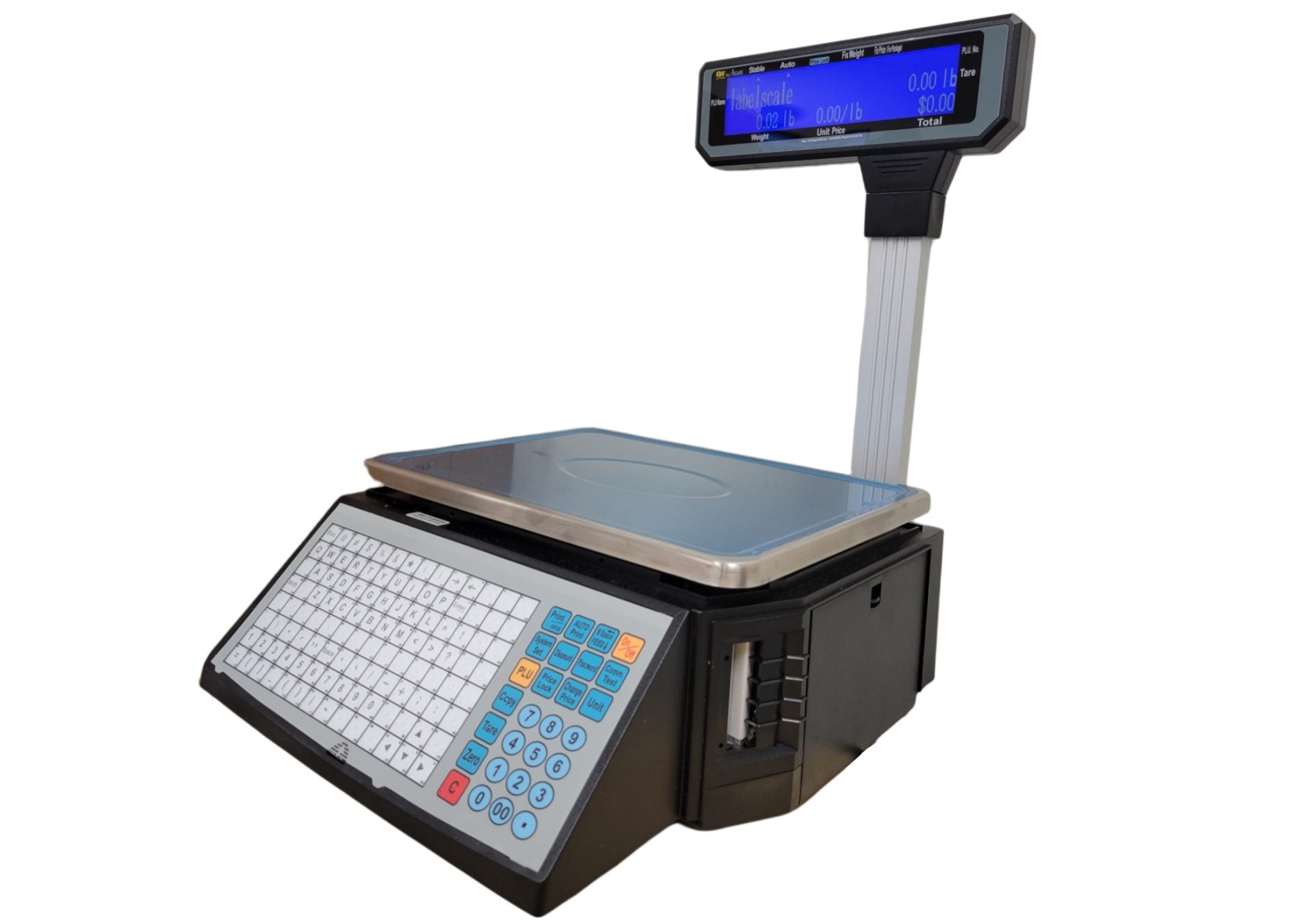 LS2x Networking Printing Barcode Label Scale