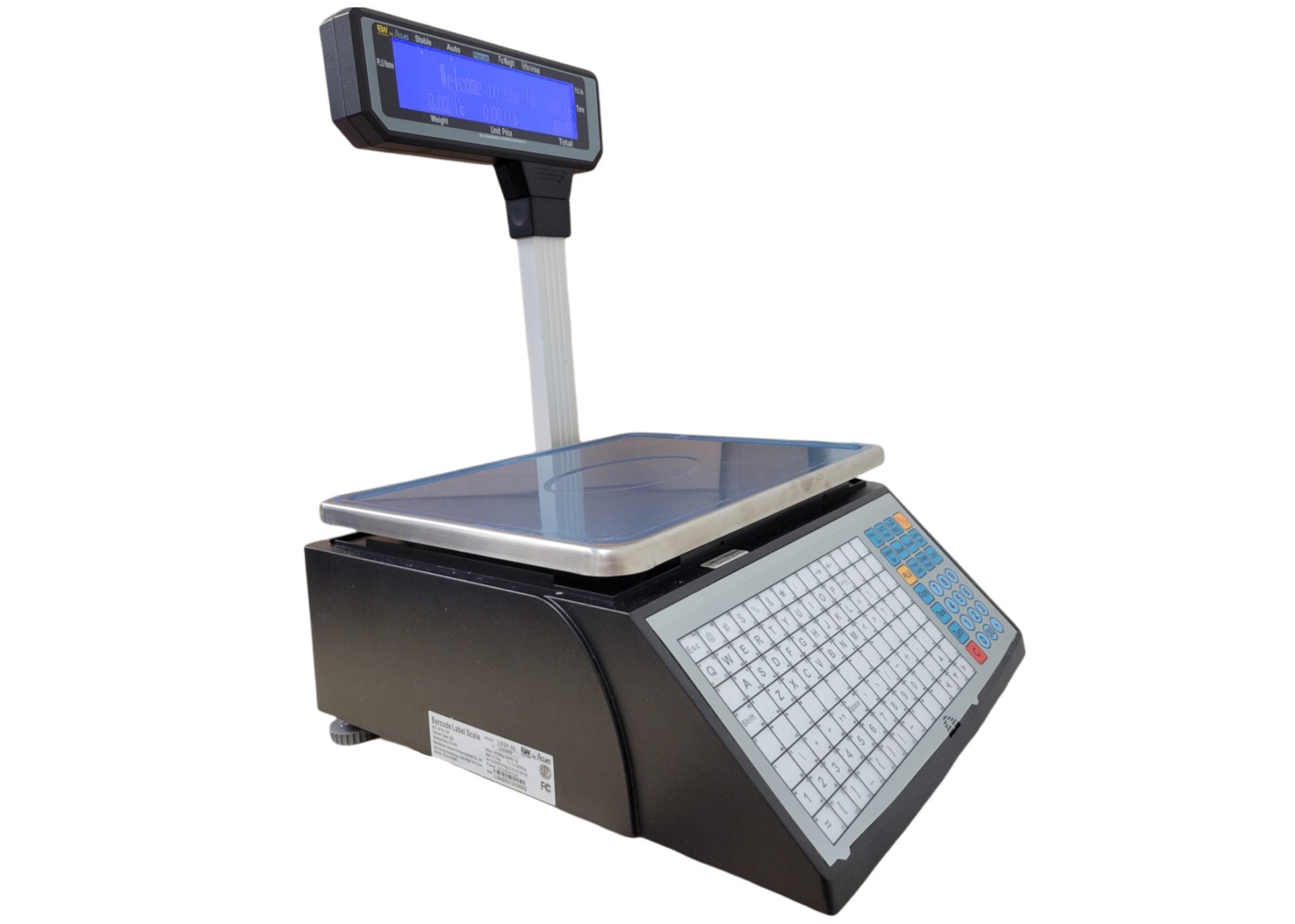 LS2x Networking Printing Barcode Label Scale