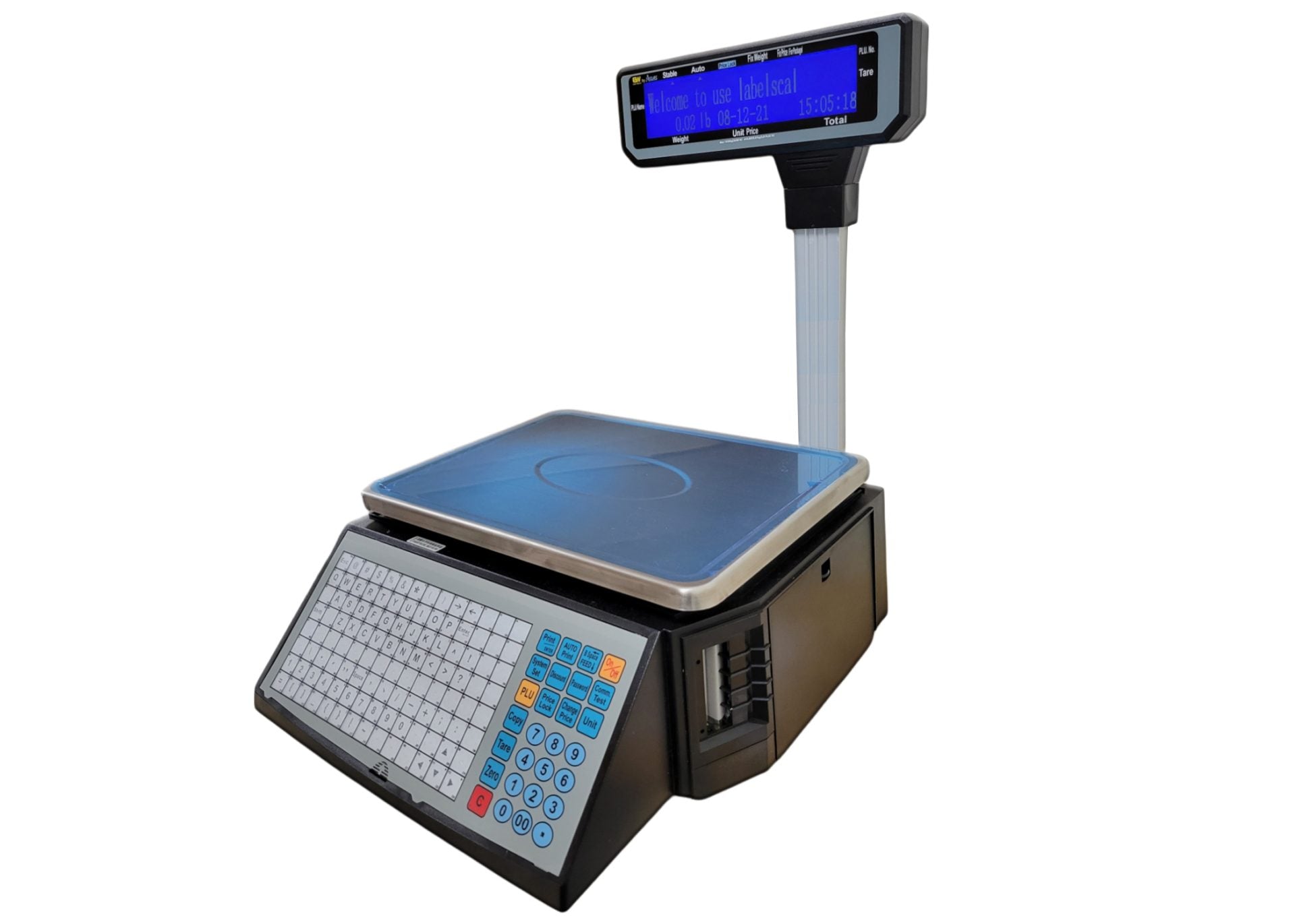 LS2x Networking Printing Barcode Label Scale