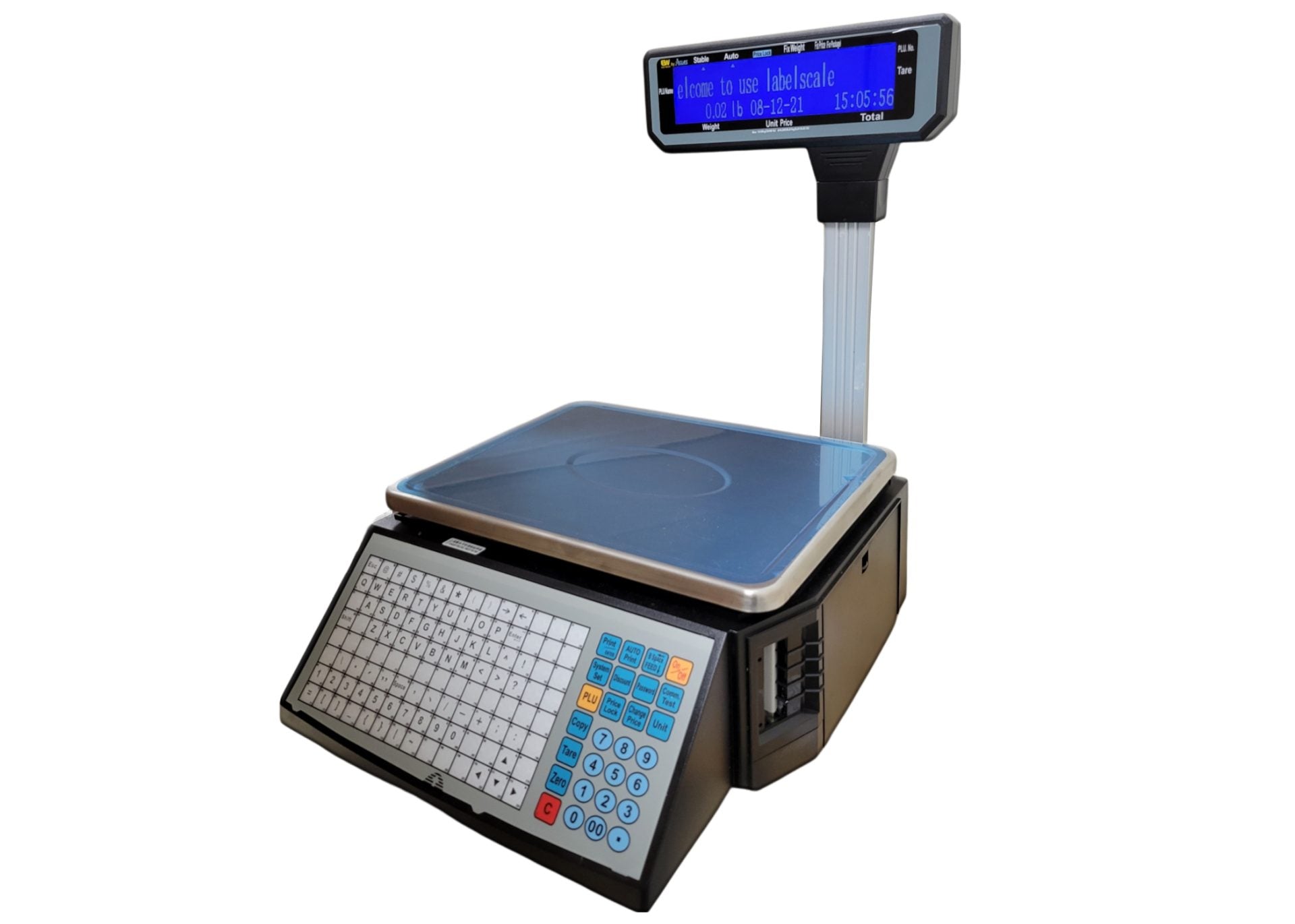 LS2x Networking Printing Barcode Label Scale
