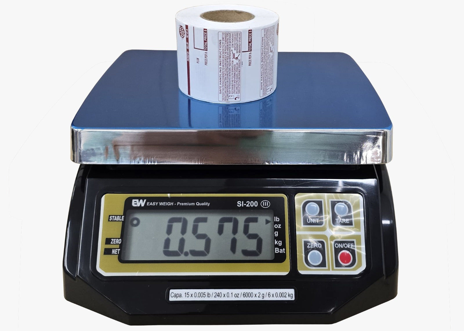 Control Portion SI Scale